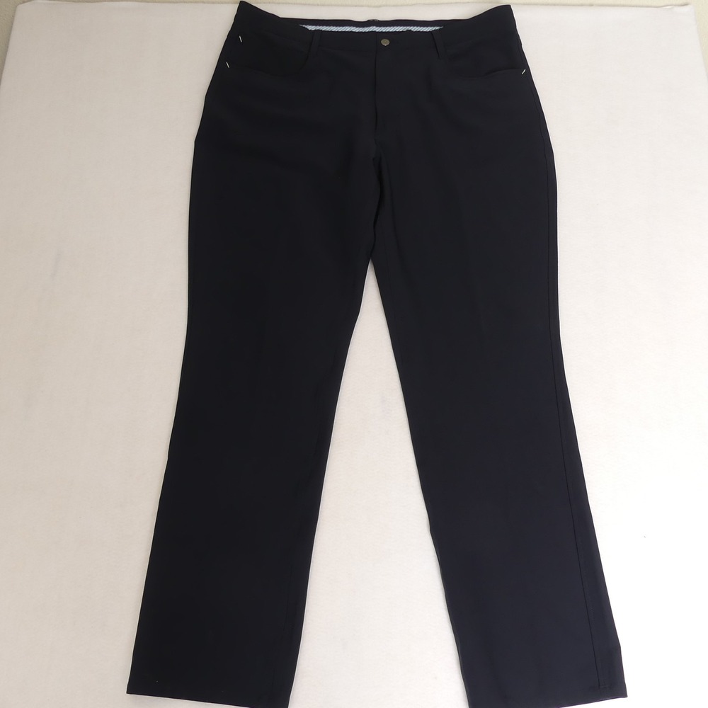 FootJoy‎ Athletic Fit 5-Pocket Performance Golf Pants Dark Blue Men's 38x32